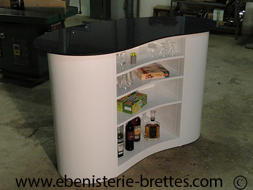 meuble bar avec rangements