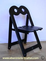 chaise pliante hibou vintage