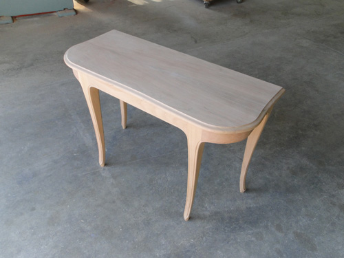 console bois brut fabrication francaise