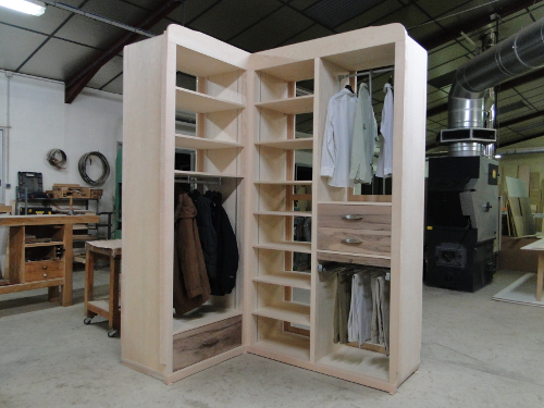 dressing en bois sur mesure