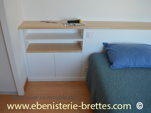 meuble coffre de lit contemporain