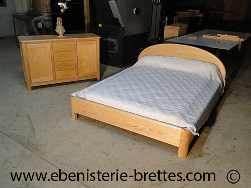 chambre en pin massif sur mesure