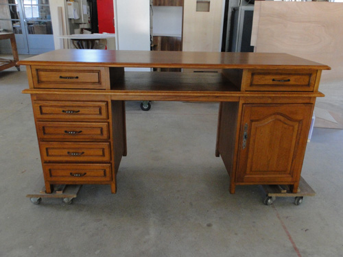 meuble de bureau en bois