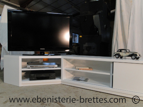 meuble de tlvision en angle moderne sur mesure