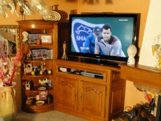 meuble tv chene massif pays basque