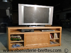 meuble tv bois biarritz