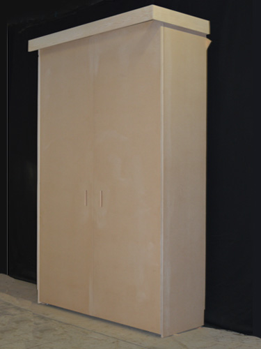 dressing contemporain haut de gamme avec portes coplanaires