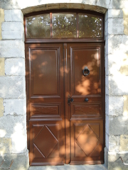 Porte Dentree En Bois Maison