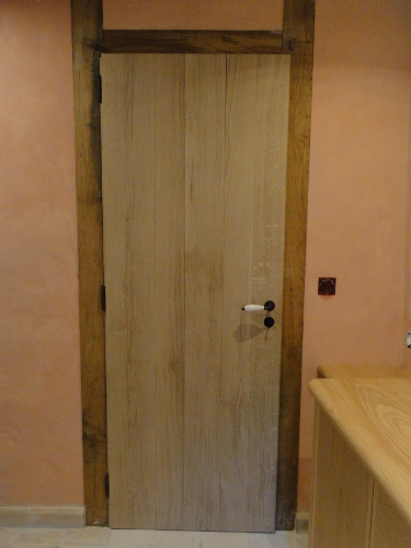 porte ancienne sur mesure en bois