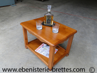 fabricant de table basse en bois landes