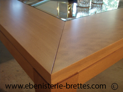 table de salon bois design