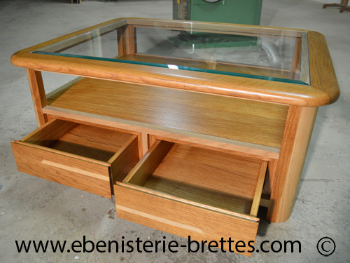 table basse toulouse bois clair