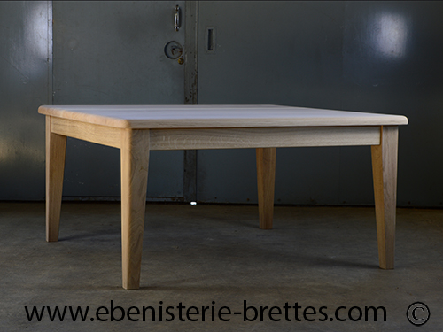 table en bois brut ecologique